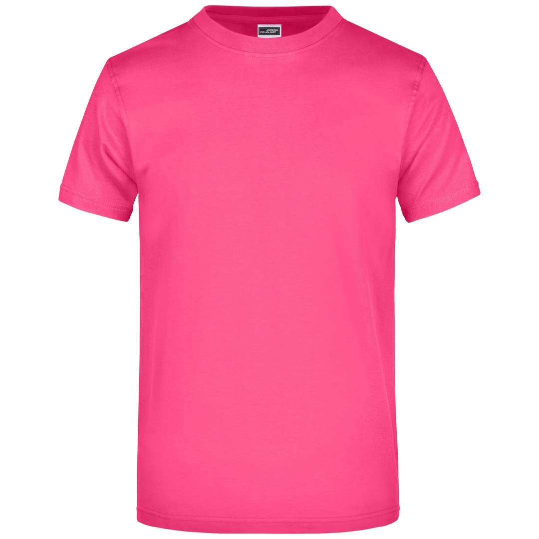James & Nicholson Damen/Herren Komfort T-Shirt JN002 Gr. 3XL pink