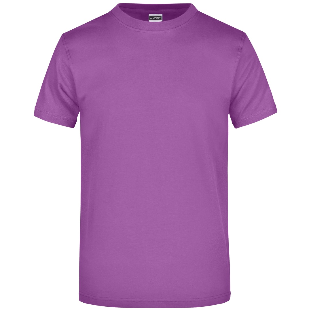 James & Nicholson Damen/Herren Komfort T-Shirt JN002 Gr. M purple