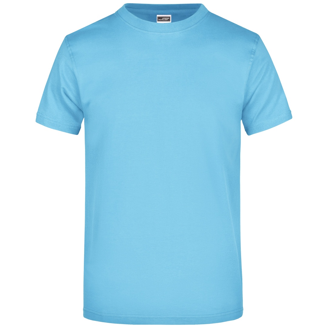 James & Nicholson Damen/Herren Komfort T-Shirt JN002 Gr. XL sky-blue