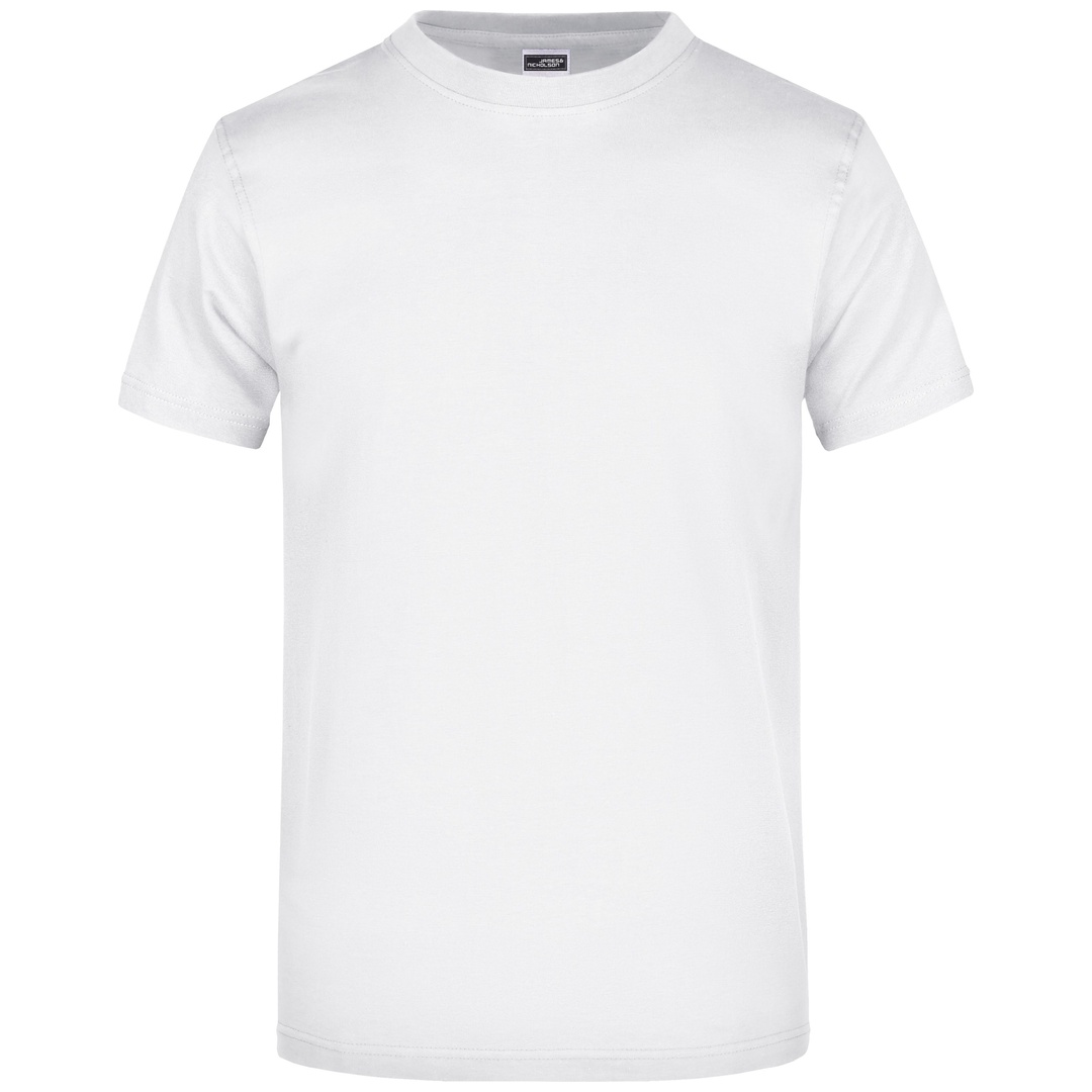 James & Nicholson Damen/Herren Komfort T-Shirt JN002 Gr. 2XL white