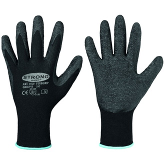 Stronghand Handschuhe Finegrip 0520, Gr. 8 schwarz