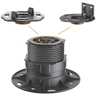 Eurotec Verstellfuß SL PRO-L Aufbau: 7,3 - 10,2 cm