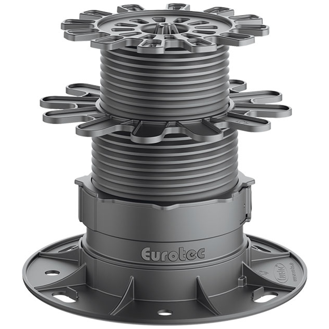Eurotec Verstellfuß PRO XL - Aufbau: 7,4 – 16,8 cm