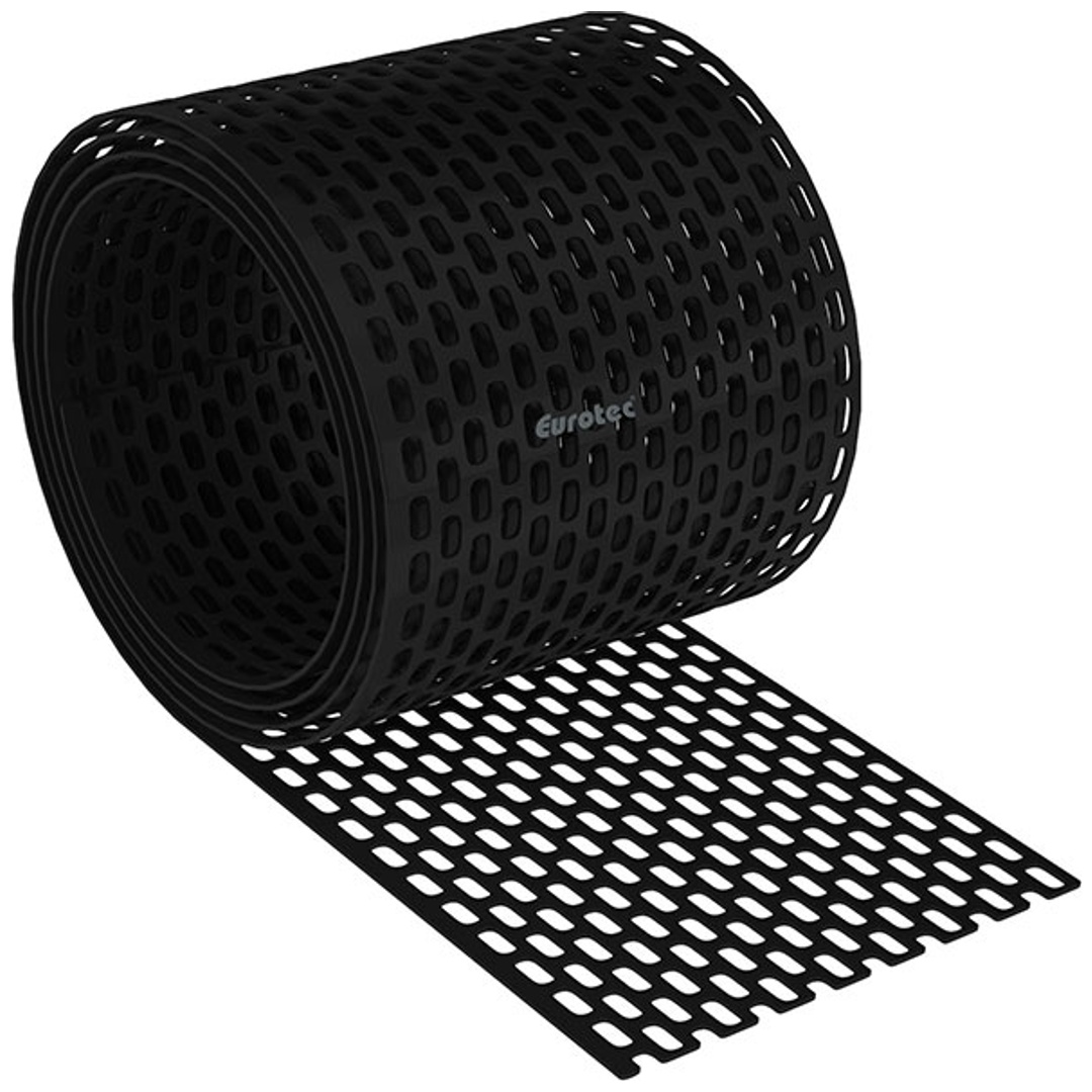 Eurotec Vogelschutzgitter/Lüftungsprofil 100 weiß p1339746
