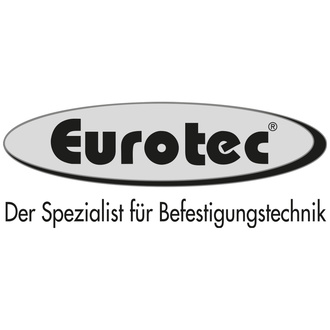 Eurotec Justierklotz Mini mit Kerbe schwarz 50 x 38 x 4 (L x B x H)