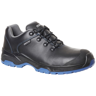 MASCOT® FOOTWEAR FLEX Sicherheitshalbschuh S3 SRC DGUV Gr.44 schwarz/kornblau