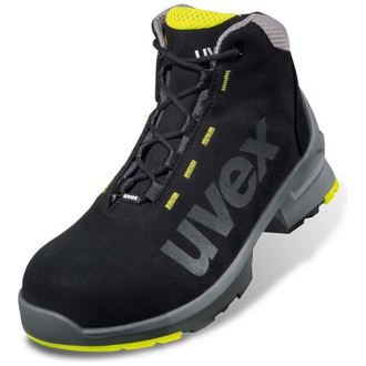 uvex 1 Stiefel S2 85458 schwarz, gelb Weite 11 Größe 38