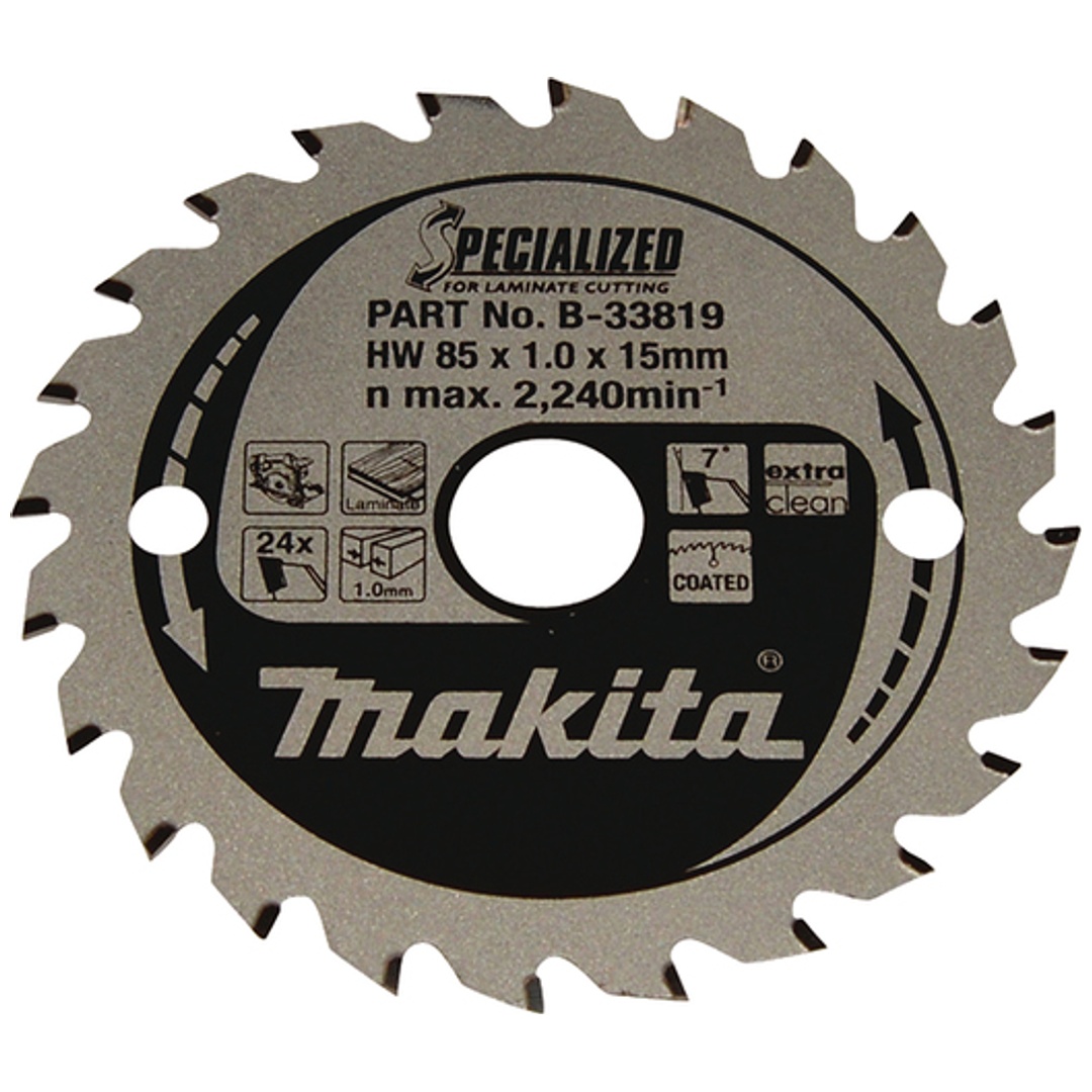 Makita Specialized Sägeblatt 85x15x24Z