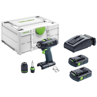 Festool Akku-Bohrschrauber T 18+3 HPC 4,0 I-Plus