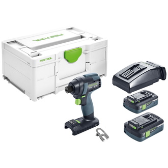 Festool Akku-Schlagschrauber TID 18 HPC 4,0 I-Plus, incl. 2x Akku 4 Ah, Schnellladegerät, Systainer SYS3