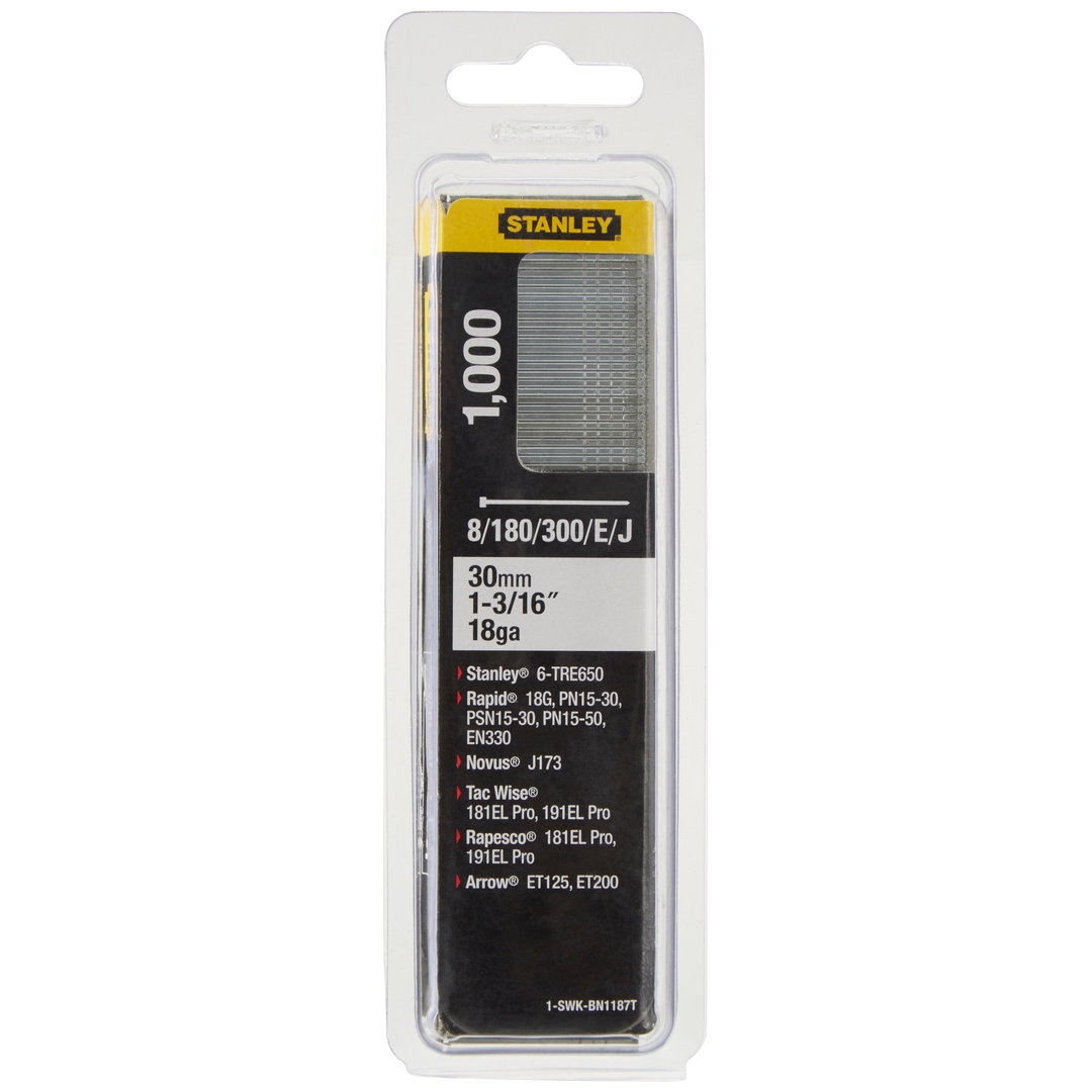Stanley 30 mM/5/8 Versenknagel-TYP J-18GA