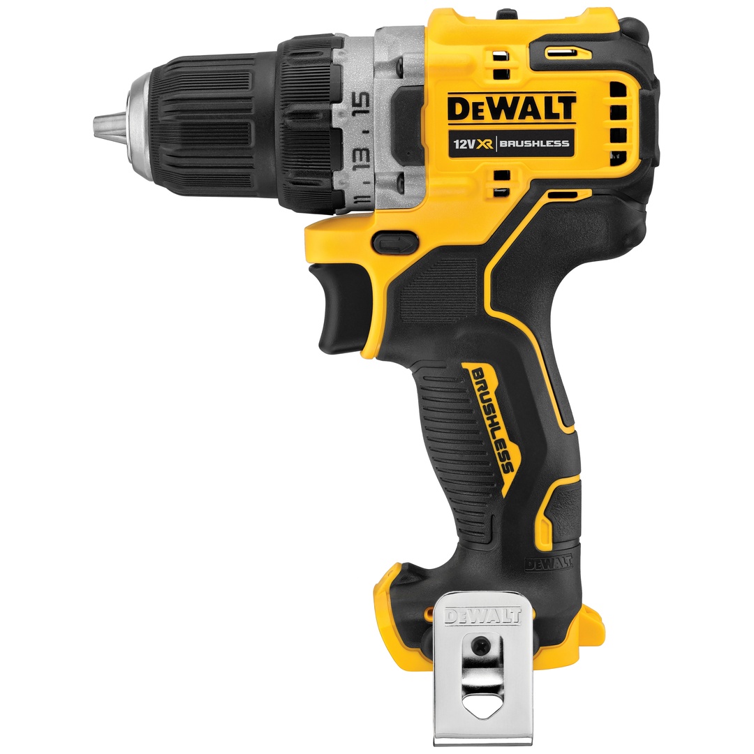 DeWalt Akku-Bohrschrauber 12 V, incl. Gürtelclip, Karton