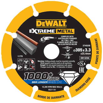 DeWalt Diamanttrennscheibe 305x3.3 mm