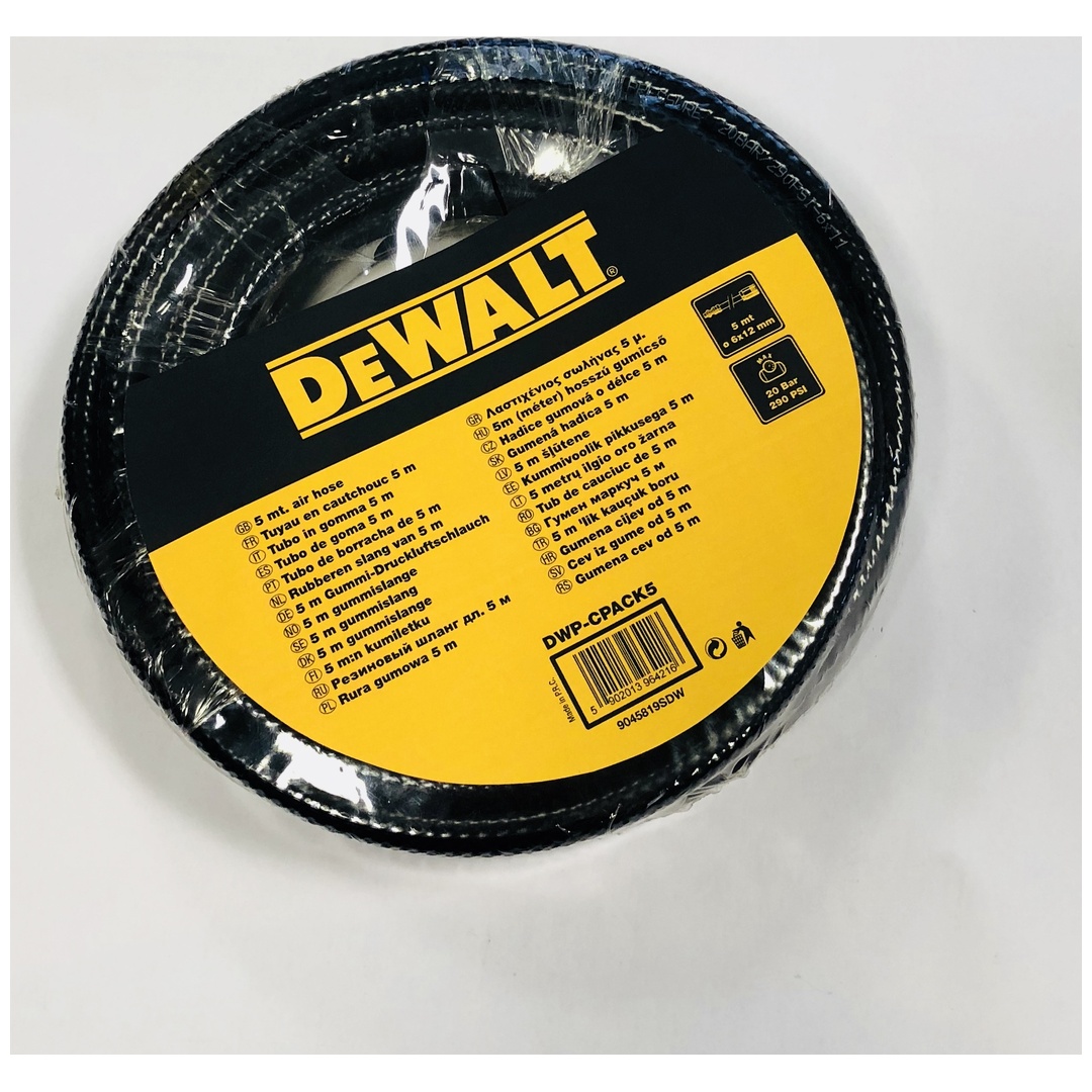 DeWalt Druckluftschlauch 5m
