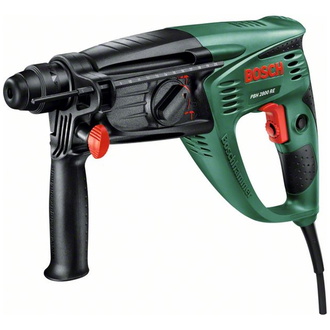 Bosch Bohrhammer PBH 2800 RE, SDS-plus, incl. Flachmeißel, Zubehör, incl. Tragekoffer