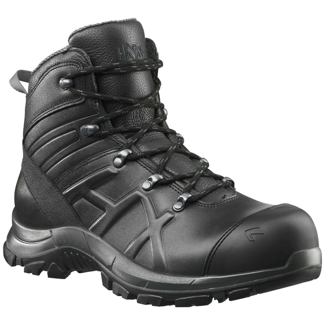 HAIX Sicherheitsstiefel Black Eagle Safety 56 Mid 610030 S3 ESD SRC DGUV Gr.47,5 schwarz
