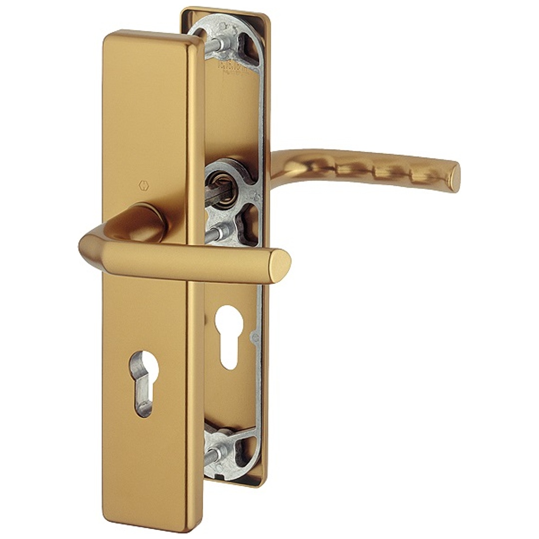 Hoppe - Garniture de protection Birm.1117/2221A/2440 Alu.F4 72mm 37-42mm - 2550575
