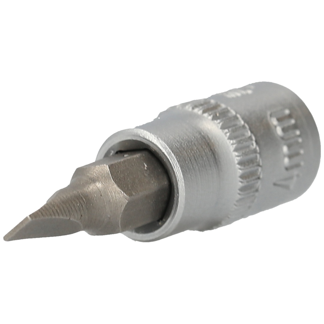 Brilliant Tools 1/4 Schlitz Bit-Stecknuss, 0,8 x 4 mm