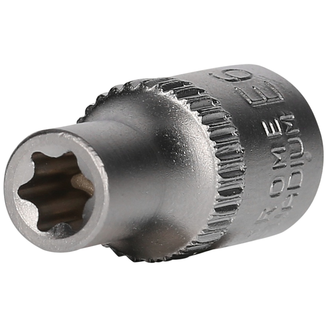 Brilliant Tools 1/4 TX-E-Stecknuss, E6