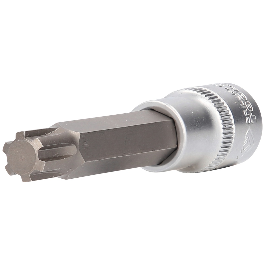 Brilliant Tools 1/2 RIBE-Bit-Stecknuss, 100 mm lang, M12