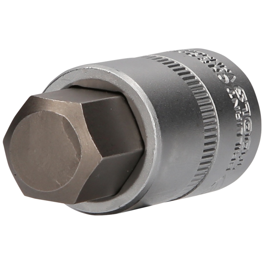 Brilliant Tools 1/2 Innensechskant Bit-Stecknuss, 55 mm lang, 17 mm