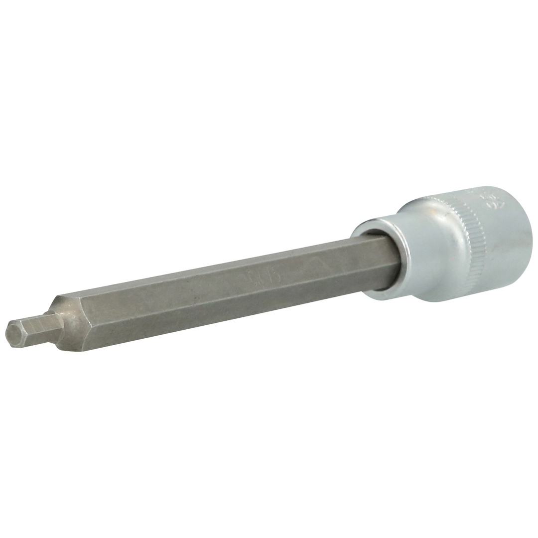 Brilliant Tools 1/2 Innensechskant Bit-Stecknuss, 140 mm lang, 5 mm