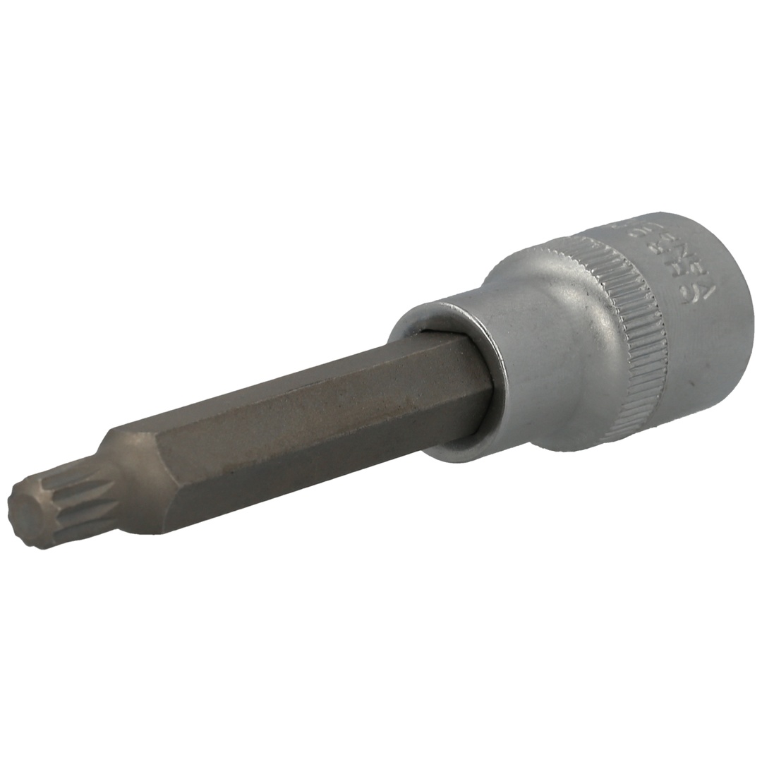Brilliant Tools 1/2 Vielzahn-Bit-Stecknuss, 100 mm lang, M8