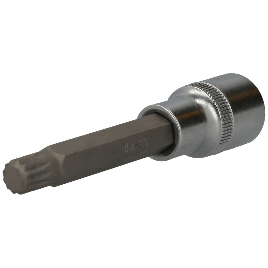 Brilliant Tools 1/2 Vielzahn-Bit-Stecknuss, 100 mm lang, M10