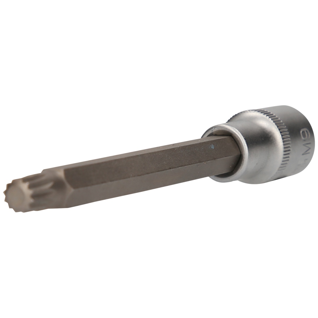 Brilliant Tools 1/2 Vielzahn-Bit-Stecknuss, 140 mm lang, M9