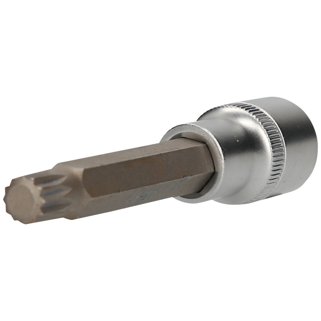 Brilliant Tools 1/2 Vielzahn-Bit-Stecknuss, 140 mm lang, M10