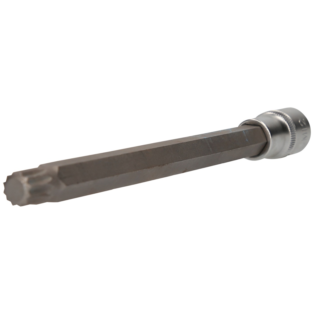 Brilliant Tools 1/2 Vielzahn-Bit-Stecknuss, 200 mm lang, M12