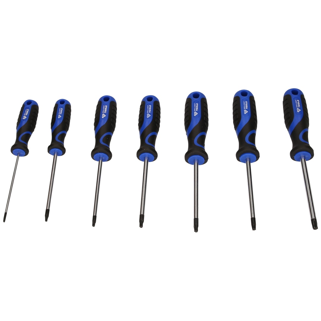 Brilliant Tools Schraubendreher-Satz, 7-tlg., TX-Profil