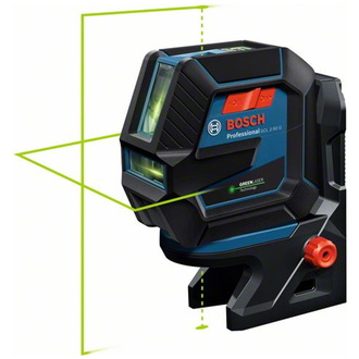 Bosch Linienlaser GCL 2-50 G, Baustativ, Zubehör, Tasche