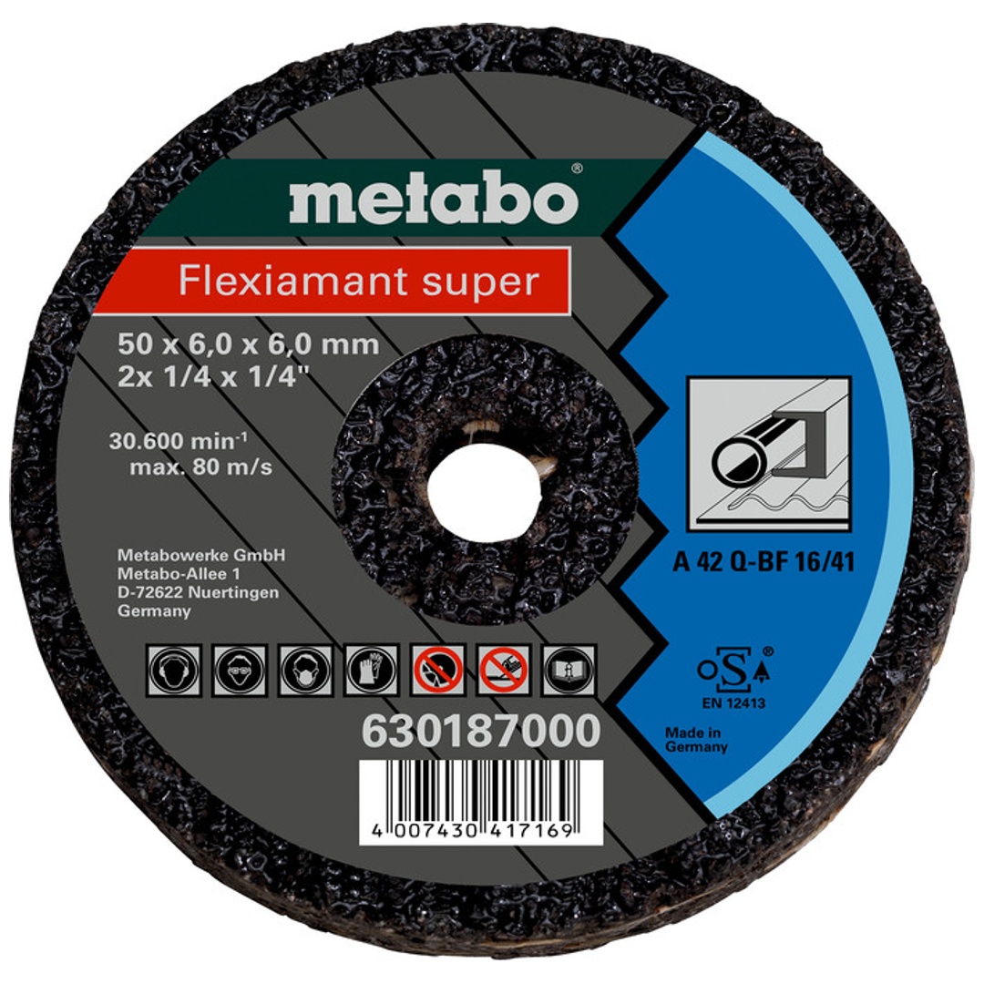 Metabo Flexiamant Super 50x6,0x6,0 Stahl