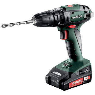 Metabo Akku-Schlagbohrschrauber SB 18, metaBOX 145, 18V 2x2Ah Li-Power + SC 30