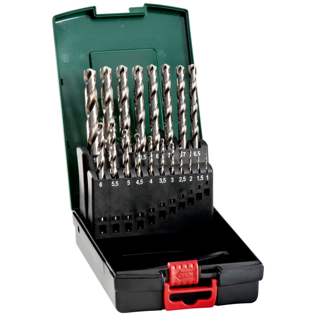 Metabo HSS-G-Bohrerkassette, 19-tlg.