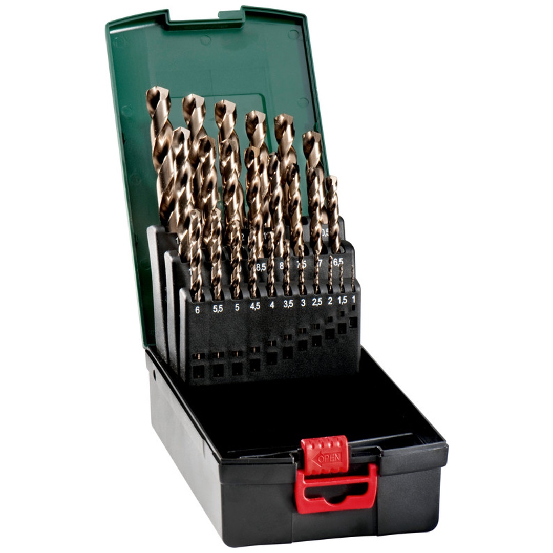 Metabo HSS-Co-Bohrerkassette, 25-tlg.