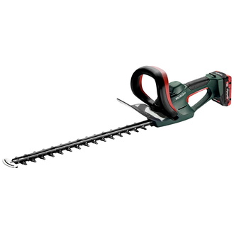 Metabo Akku-Heckenschere AHS 18-55 V + 18 V LiHD, 2 x 4 Ah + ASC 55