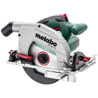 Metabo Handkreissäge KS 66 FS, incl. Kreissägeblatt, Zubehör, metaBOX