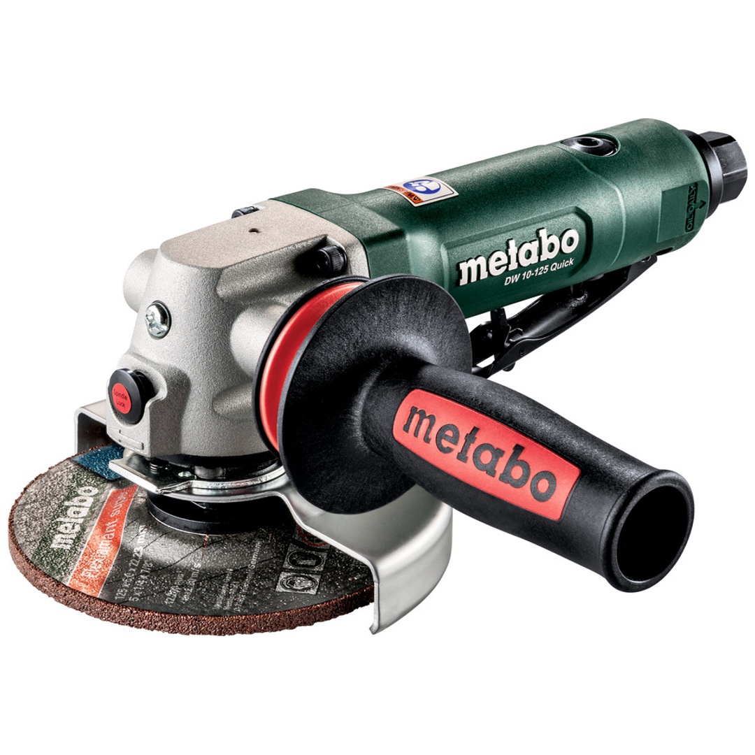 Metabo Druckluft-Winkelschleifer DW 10-125 Quick, Karton