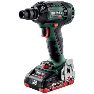 Metabo Akku-Schlagschrauber SSW 18 LTX 300 BL, incl. 2x Akku LiHD/4 Ah, Ladegerät, metaBOX