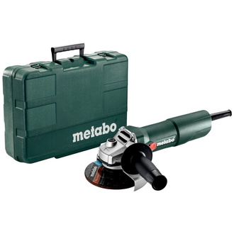 Metabo Winkelschleifer W 750-125, im Koffer, Kunststoffkoffer