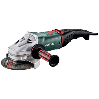 Metabo Winkelschleifer WEPBA 24-180 MVT Quick, mit Bremse, Schnellspannmutter, drehbarem Haupthandgriff, Totmannschalter, Karton