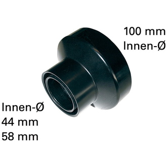 Metabo Absaugadapter für Stutzen Ø 100 mm, 44mm, 58mm