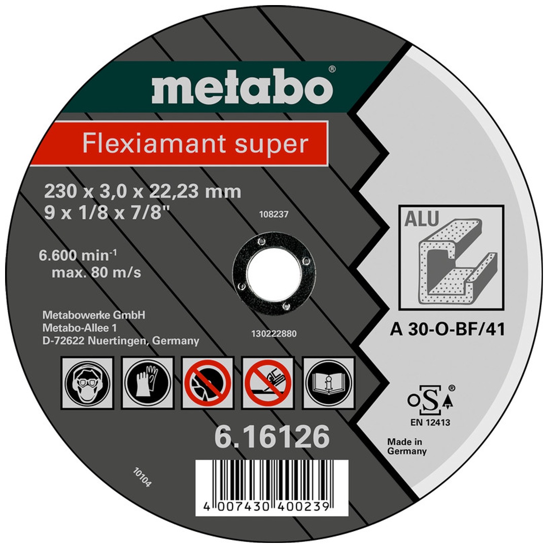Metabo Flexiamant super 125x2,5x22,23 Alu, TF 41
