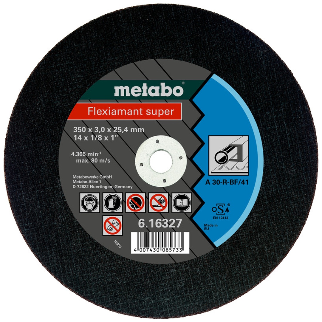 Metabo Flexiamant super 350x3,0x25,4 Stahl, TF 41 (616339000)