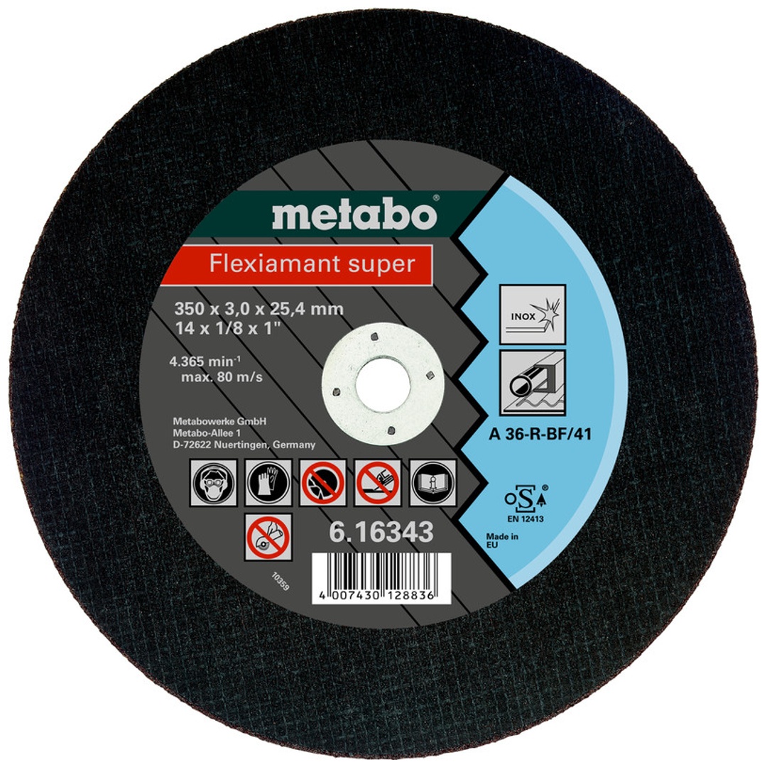 Metabo Flexiamant super 350x3,0x25,4 Inox, TF 41