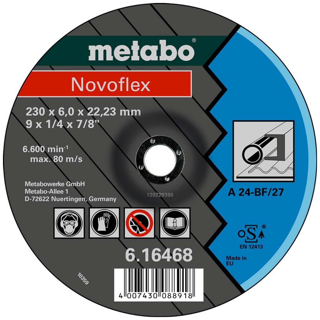 Metabo Trennscheibe Novoflex 115x6,0x22,23 Stahl, SF 27