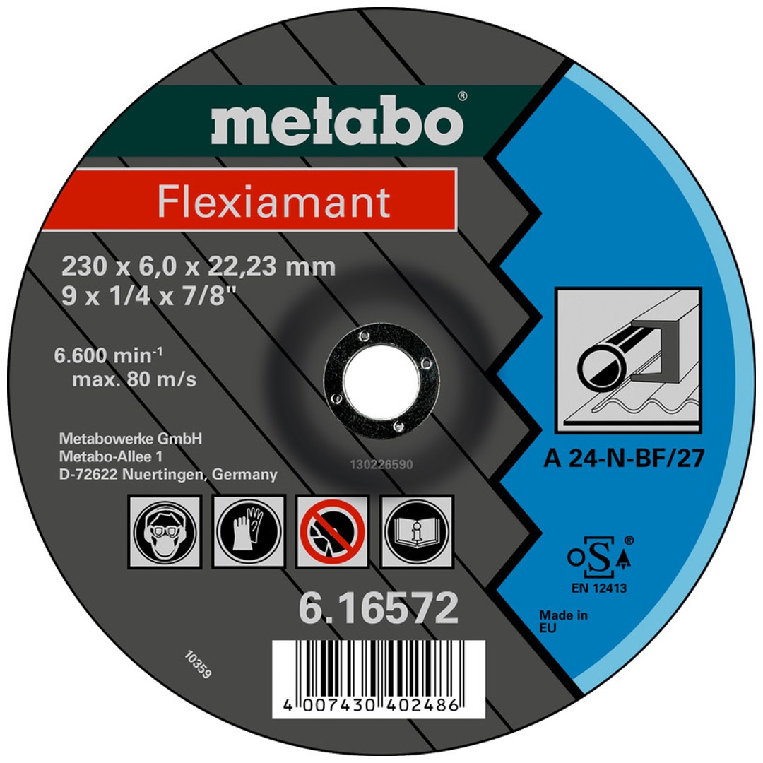 Metabo Flexiamant 180x6,0x22,23 Stahl, SF 27