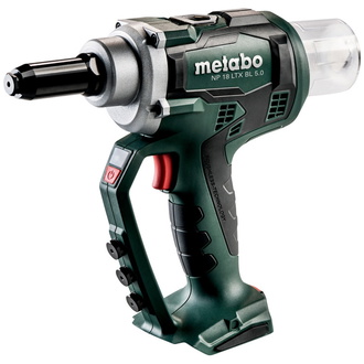 Metabo Akku-Blindnietpistole NP 18 LTX BL 5.0, metaBOX 145 L